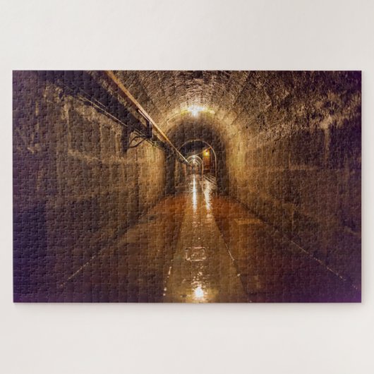 Oude zoutmijn tunnel Alte Saline Legpuzzel (Horizontaal)