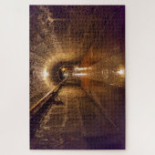 Oude zoutmijn tunnel Alte Saline Legpuzzel (Verticaal)