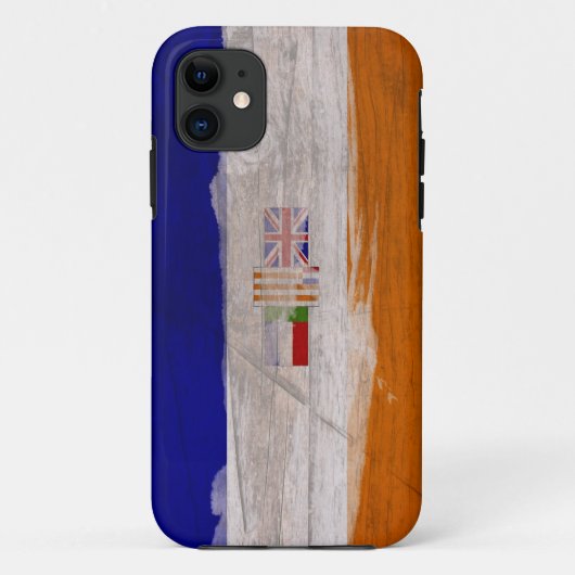 Oude Zuid-Afrikaanse vlag Case-Mate iPhone Case (Achterkant)