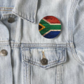 Oude Zuid-Afrikaanse vlag Ronde Button 5,7 Cm (In situ)