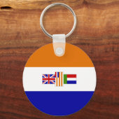 Oude Zuid-Afrikaanse vlag Sleutelhanger (Voorkant)