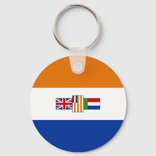 Oude Zuid-Afrikaanse vlag Sleutelhanger (Voorkant)