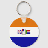 Oude Zuid-Afrikaanse vlag Sleutelhanger (Voorkant)