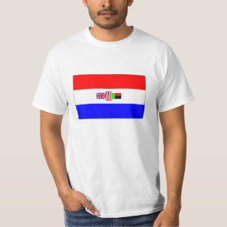 Oude Zuid-Afrikaanse vlag T-shirt
