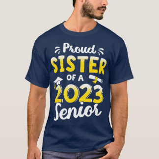 Oude zuster van een afstuderen van 2023 senior t-shirt