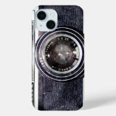 Oude zwarte camera Case-Mate iPhone case (Achterkant)