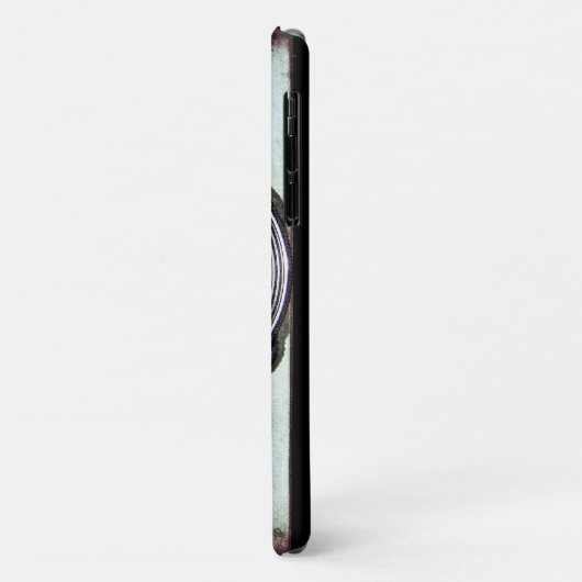 Oude zwarte camera Case-Mate iPhone case (Achterkant/links)