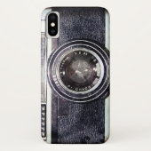 Oude zwarte camera Case-Mate iPhone case (Achterkant)
