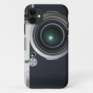 Oude zwarte camera Case-Mate iPhone case