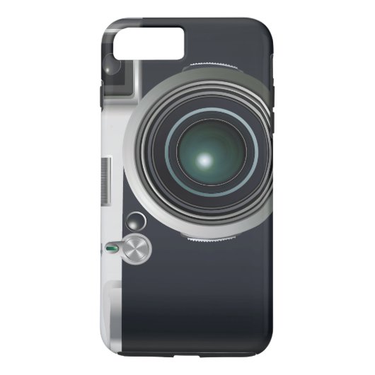 Oude zwarte camera Case-Mate iPhone case (Achterkant)