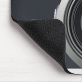 Oude zwarte camera muismat (Hoek)