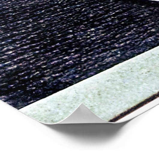 Oude zwarte camera poster (Hoek)