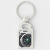Oude zwarte camera sleutelhanger (Voorkant)