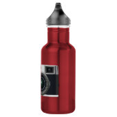 Oude zwarte camera waterfles (Rechts)