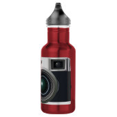 Oude zwarte camera waterfles (Rechts)