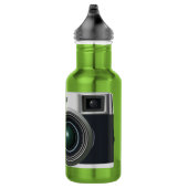 Oude zwarte camera waterfles (Rechts)