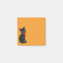 Oude Zwarte Kat Halloween Post-it® Notes