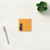Oude Zwarte Kat Halloween Post-it® Notes (Kantoor)
