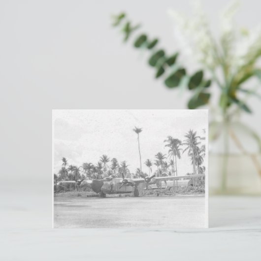 Oude zwarte magie B-24 Briefkaart (Staand voorkant)