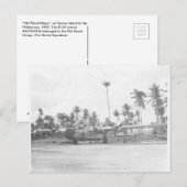 Oude zwarte magie B-24 Briefkaart (Voorkant / Achterkant)