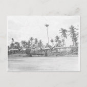 Oude zwarte magie B-24 Briefkaart (Voorkant)