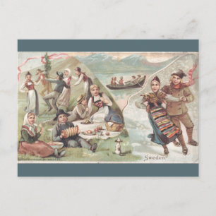 Oude Zweden Briefkaart