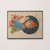 Oude Zweedse kersttekening Legpuzzel (Horizontaal)