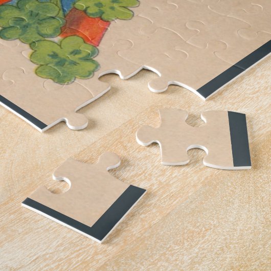 Oude Zweedse kersttekening Legpuzzel (Zijkant)