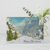 Oude Zwitserse kerstkaart (Staand voorkant)