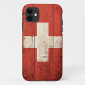 Oude Zwitserse vlag Case-Mate iPhone Case (Achterkant)