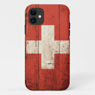 Oude Zwitserse vlag Case-Mate iPhone Case