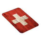 Oude Zwitserse vlag Magneet (Rechterzijde)