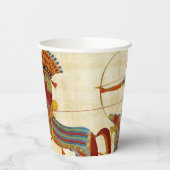 Oudegyptische farao Ramses II Paarden papyrus Papieren Bekers (Links)
