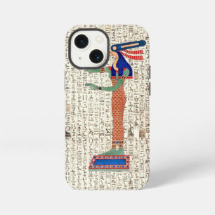 Oudegyptische Godin Hiëroglief Ontwerp iPhone 13 Mini Hoesje