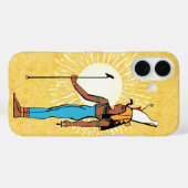 Oudegyptische Godin Mut Case-Mate iPhone Case (Achterkant (horizontaal))