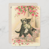 Oudehuwelijkse Trouwkatjes Kaart (Voorkant / Achterkant)