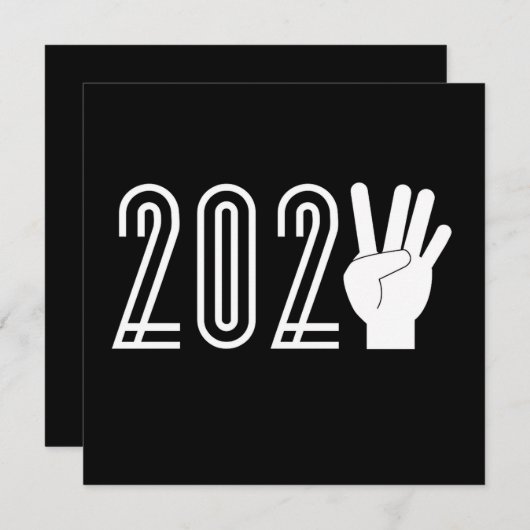 oudejaarsavond 2024 kaart (Voorkant / Achterkant)