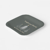 Oudejaarsavond Bright and Shining Holiday Party Papieren Bordje (Gebogen)