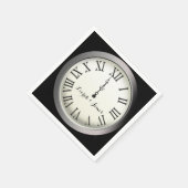 Oudejaarsavond bruiloft servetten (Hoek)