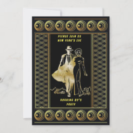 Oudejaarsavond brullen 20's Couple Party, ZRP Kaart