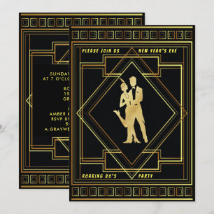 Oudejaarsavond brullende 20's  Party, ZRP Kaart