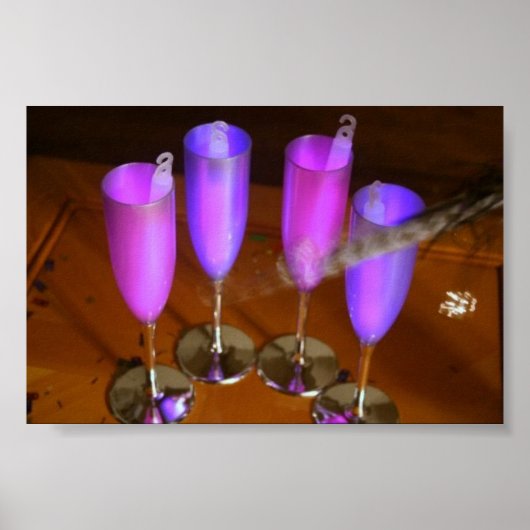 Oudejaarsavond Canvas Poster (Voorkant)