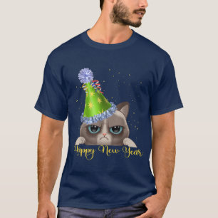 Oudejaarsavond Cat T-shirt