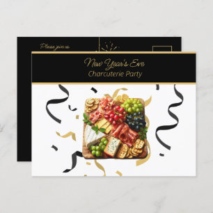 Oudejaarsavond Charcuterie Party Briefkaart