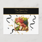 Oudejaarsavond Charcuterie Party Briefkaart (Voorkant)