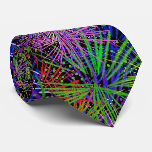 Oudejaarsavond / Dag Feest Evenement Stropdas (Opgerold)