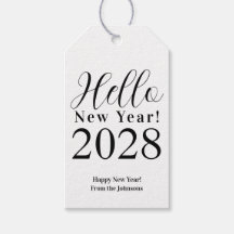 Oudejaarsavond Gelukkig Nieuwjaar Zwart-wit