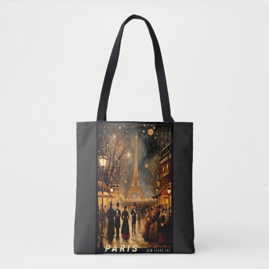 Oudejaarsavond in Parijs Tote Bag (Voorkant)
