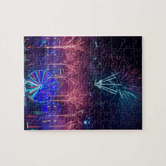 Oudejaarsavond in Sydney Australië Legpuzzel (Horizontaal)