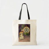 oudejaarsavond Irish Lass Clock om middernacht Tote Bag (Voorkant)